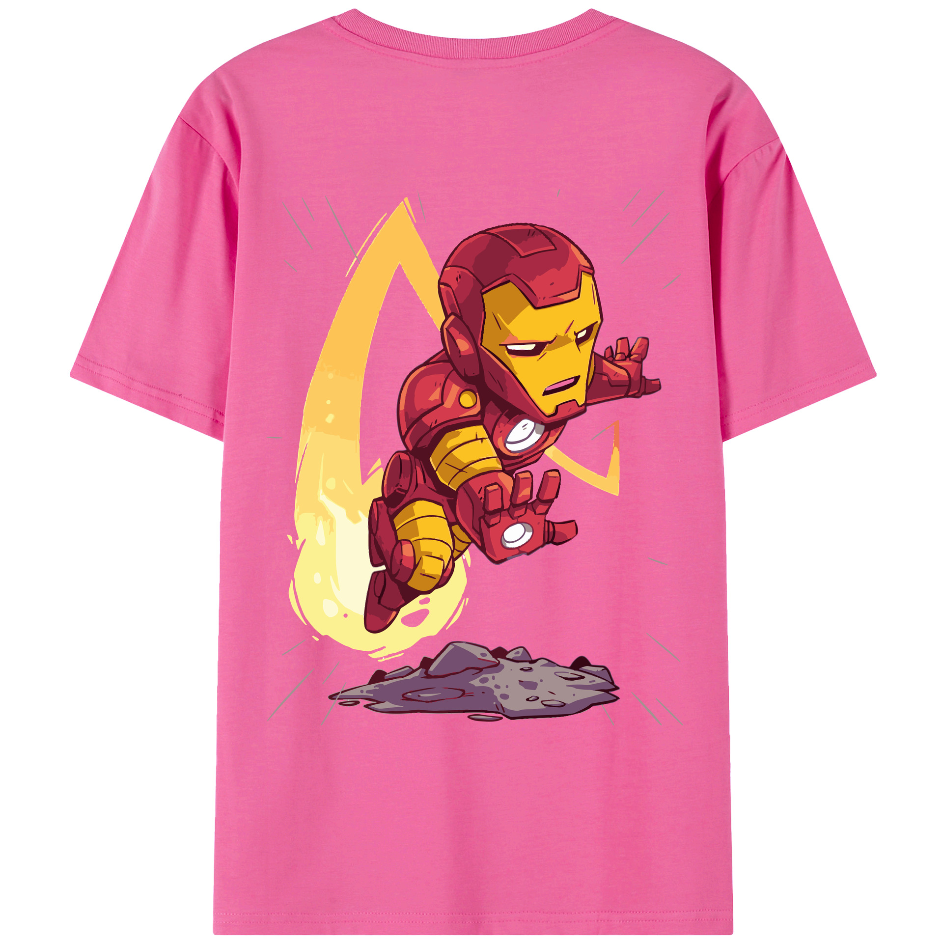 （画像用） アベンジャーズ The Avengers レディース半袖Tシャツ(バックプリント)
